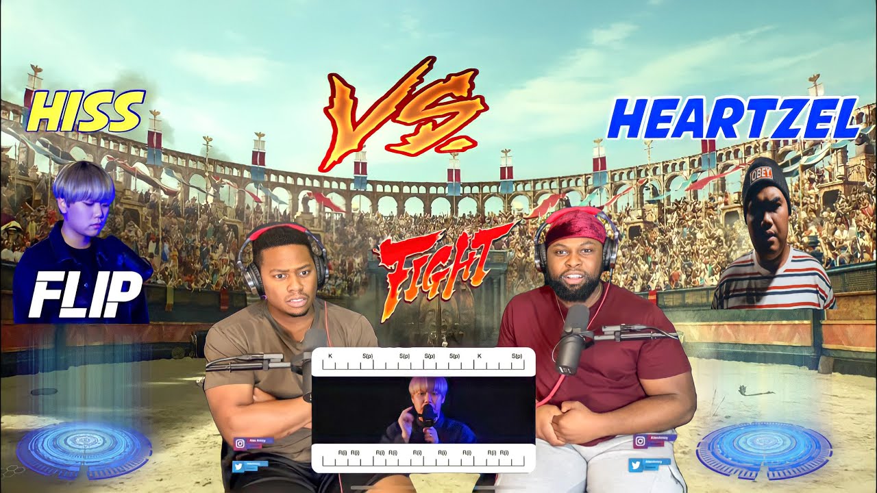 HISS VS HEARTZEL | Флип | #bbu22 1/4 финала | Реакция братьев!!!!