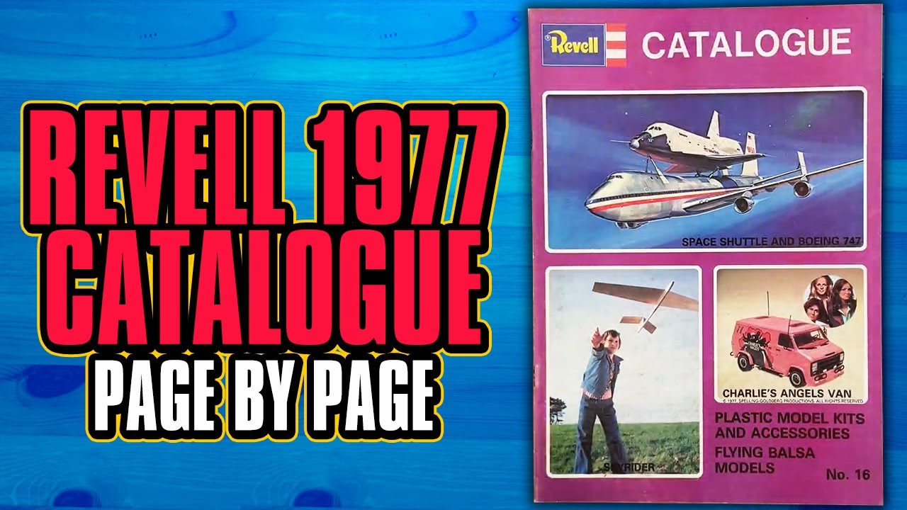 Revell Scale Model Kit 1977 Catalogue Page by Page (Vintage Catalog)
