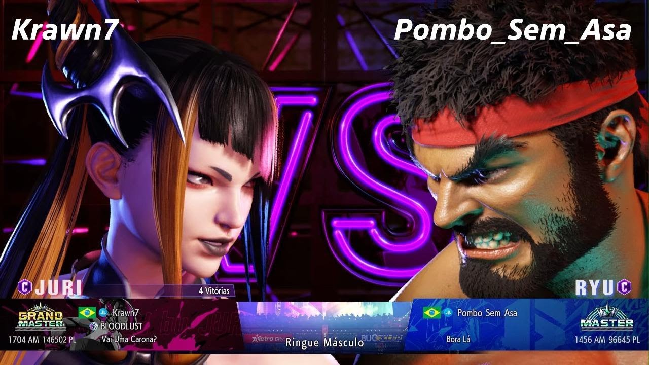 Street Fighter 6 - Krawn7 vs Pombo_Sem_Asa