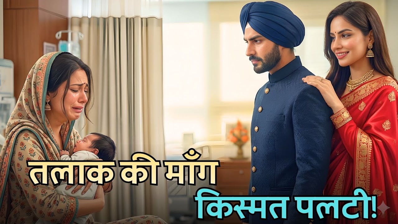 बच्चे को जन्म देते ही पति ने तलाक माँगा… उसका फैसला सबको हैरान कर गया!