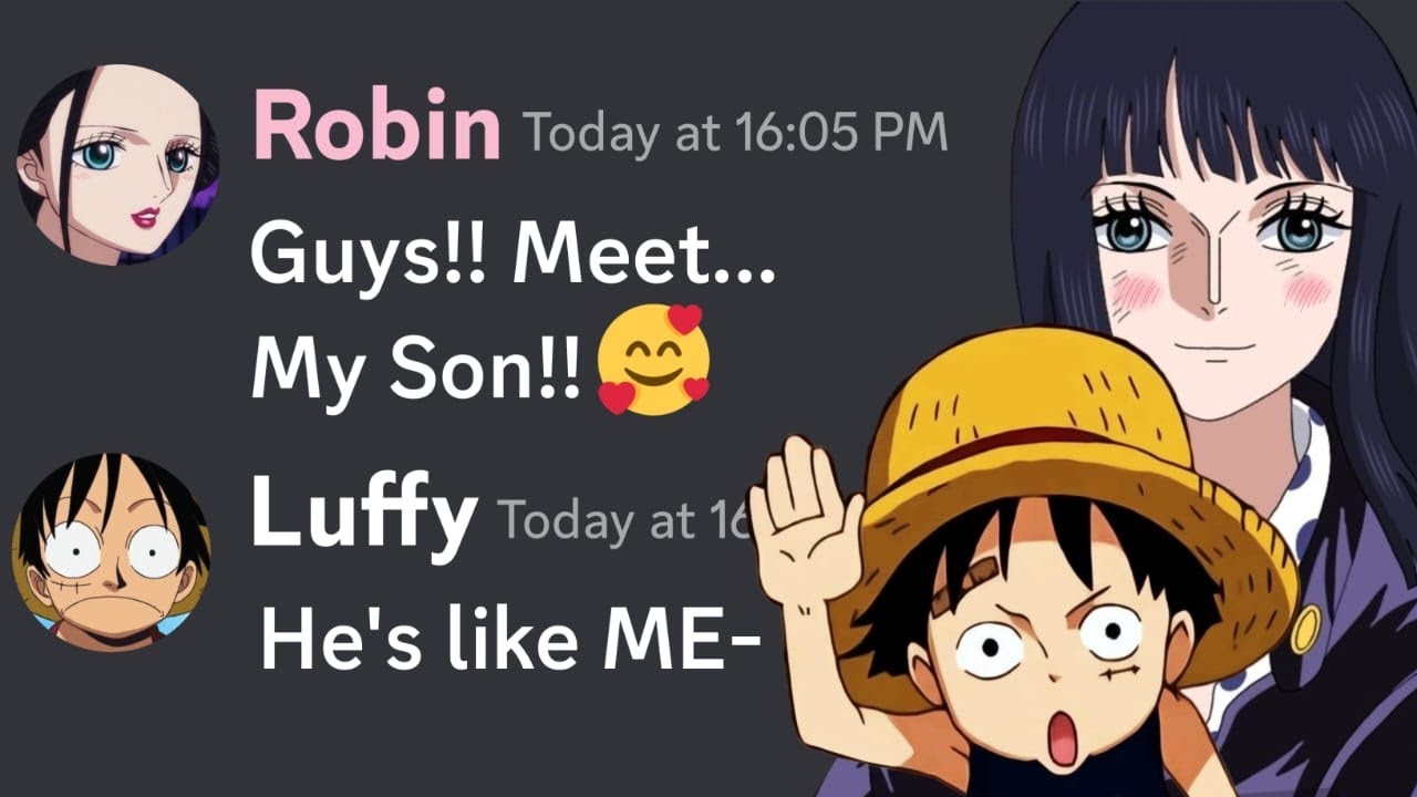 If Luffy and Robin Had a Son...