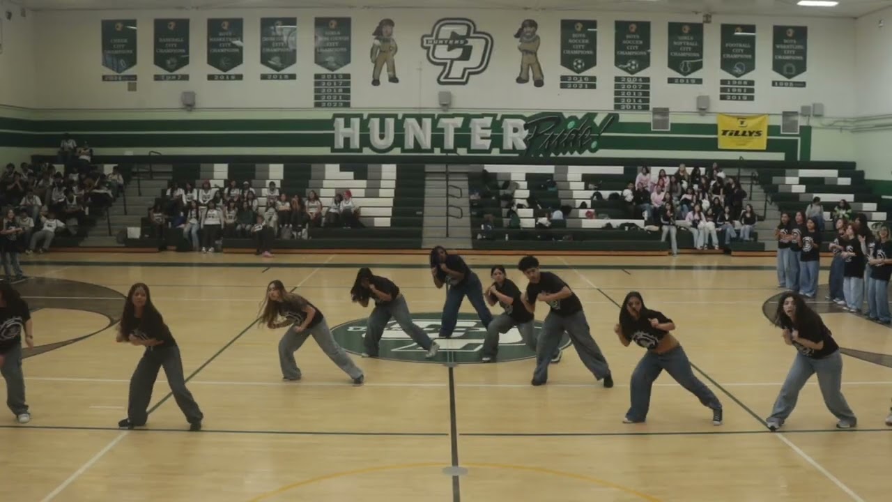 Boys & Girls Basketball Pep Rally Performance 2026💚🤍