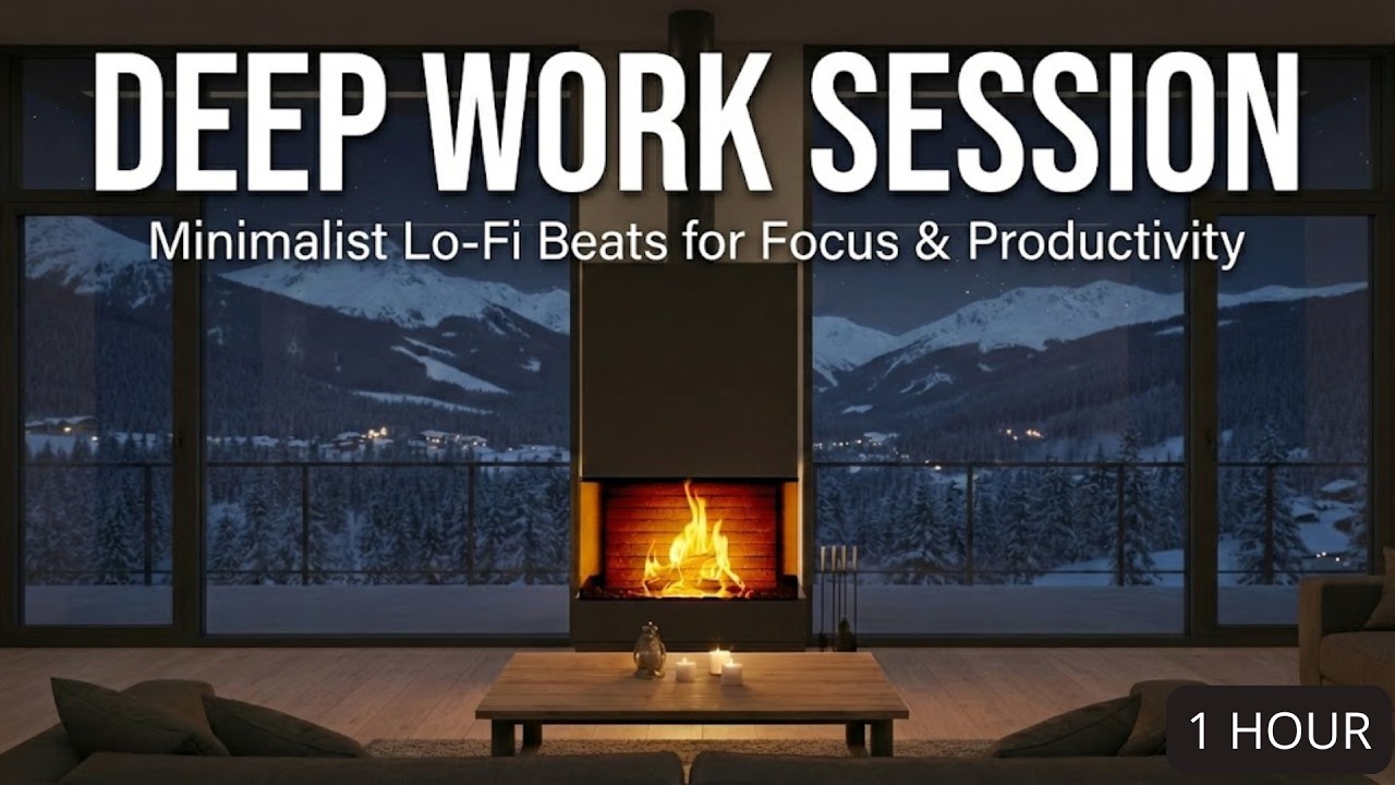 Deep Work Session – 1 Hour Minimalist Lo Fi Beats