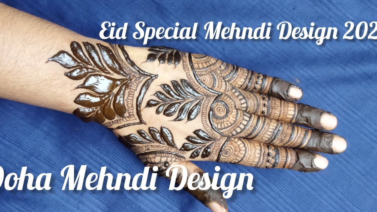 Eid Special Doha Mehndi Design 2026 🌙 | Beautiful Arabic Mehndi for Hands Step By Step Full Tutorial