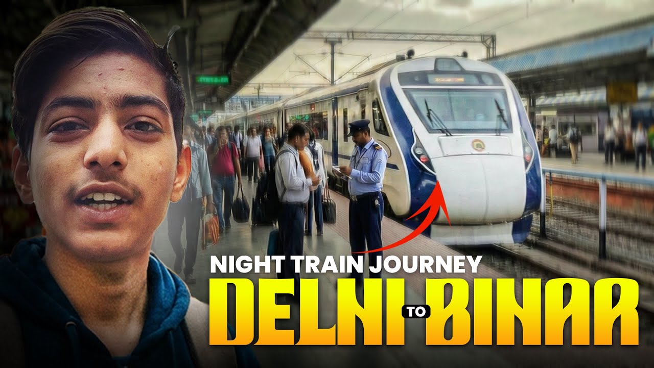 Going Back to My Village from Delhi 🏡 | Train Journey Vlog
