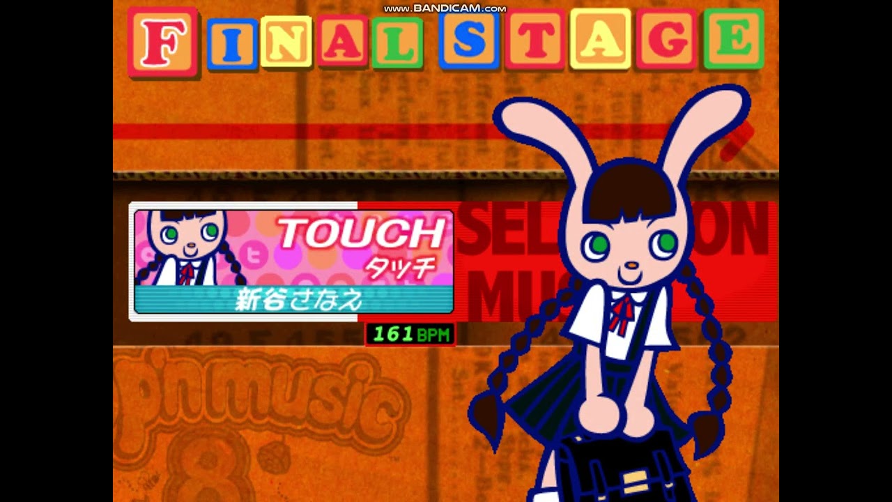 Pop'n music 8 Mame 0.283 (Score: 294533)