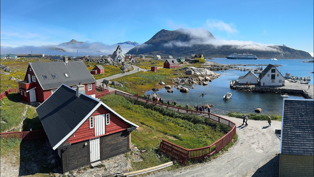 Nanortalik Greenland - Drone Video