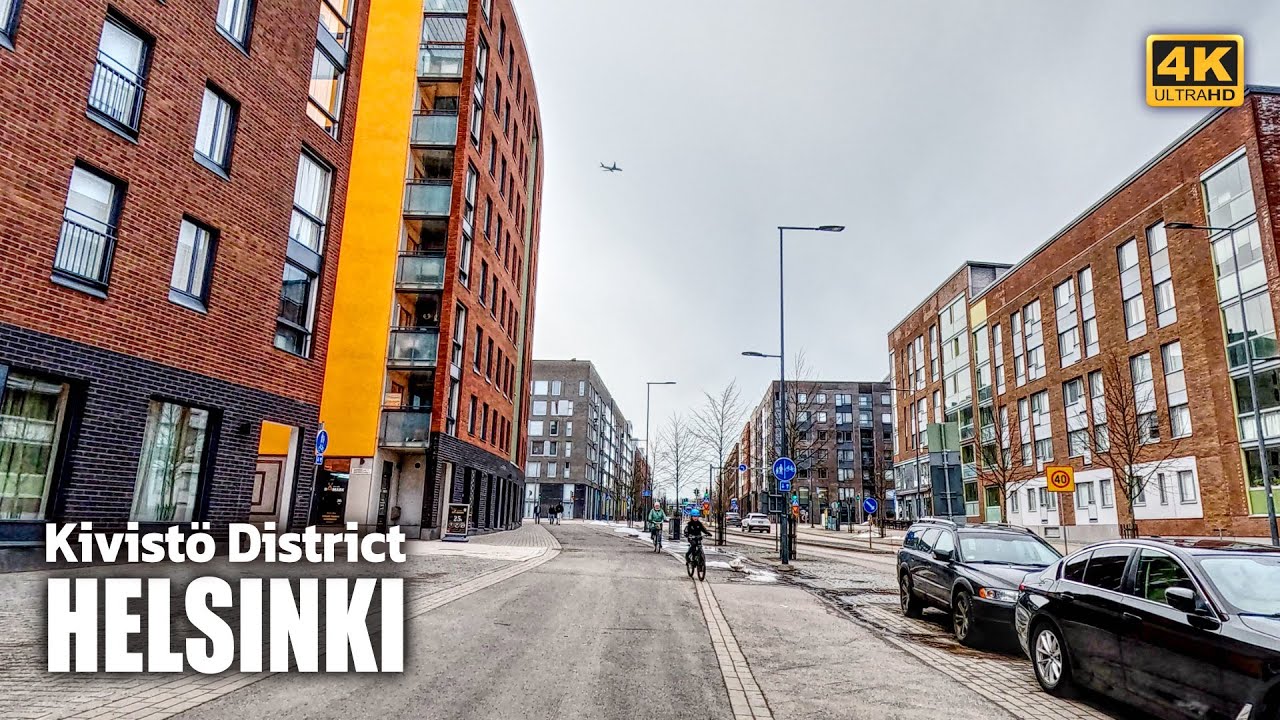 Walk in Helsinki, Kivistö District 🇫🇮 Large District of New Buildings