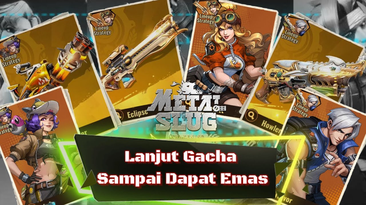 Gacha Part 2 Top Up 3Jt Semoga Dapet Senjata Emas dan Karakter | Metal Slug: Awakening | Gacha