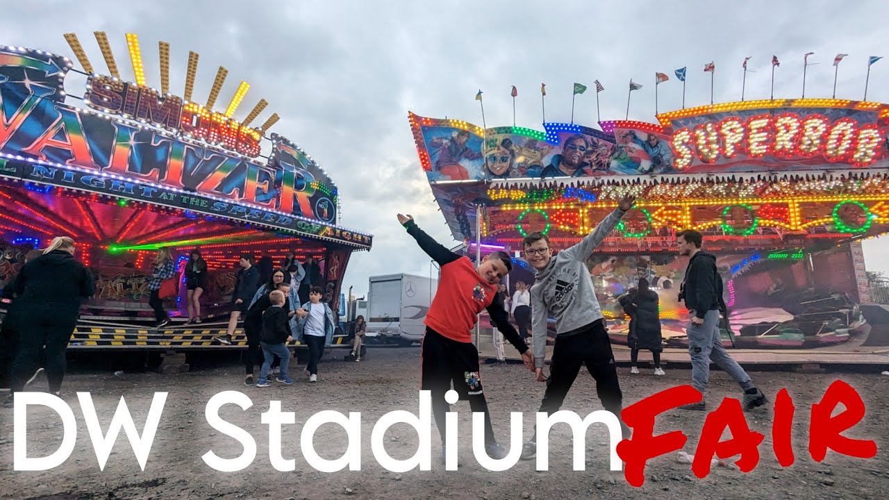 DW Stadium Fun Fair Wigan May 2023