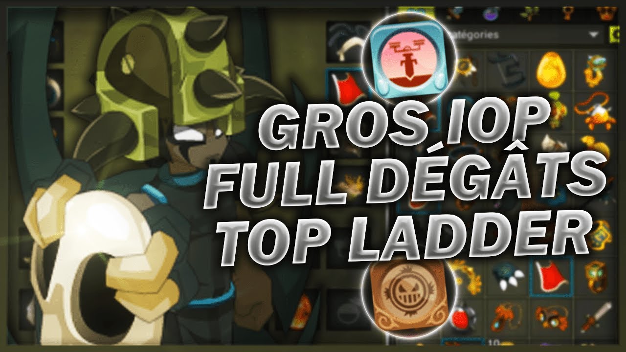 GROS IOP FULL DÉGÂTS SUR DOFUS ! (RUSH TOP LADDER)
