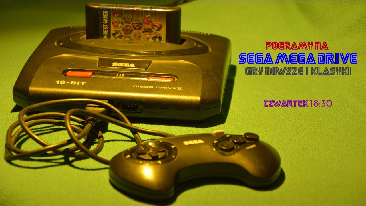 Sega Mega Drive - gry nowsze oraz klasyki!
