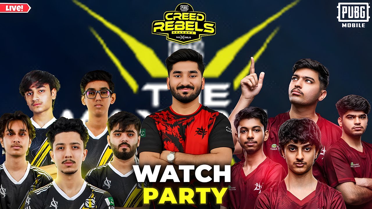 PUBG MOBILE | Grand Finals  Day 1 | CREED REBELS S3 BY MAXEBELS [URDU/HINDI]