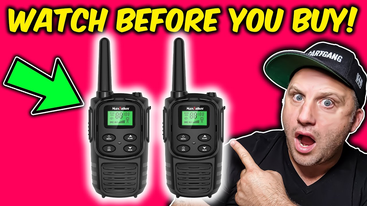 HONEST REVIEW On The Maxtalker Walkie Talkie!