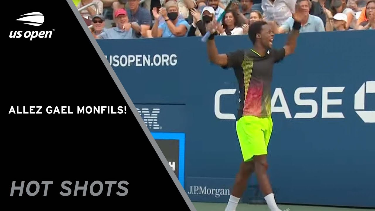 Allez! Gael Monfils Hits Stunning Winner | 2021 US Open