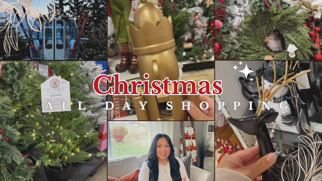 🎄2023 CHRISTMAS DECOR SHOPPING | SHOP WITH ME FOR CHRISTMAS 2023 | CHRISTMAS DECOR IDEAS