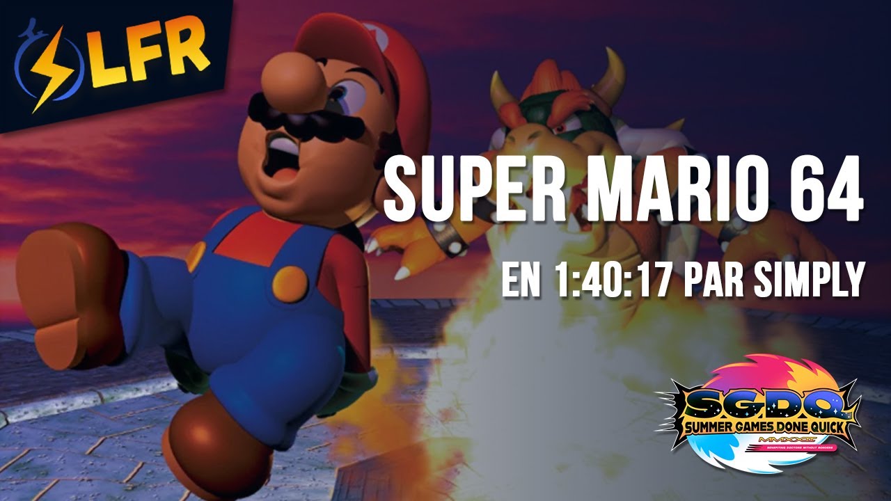Super Mario 64 en 1:40:17 (120 Star) [SGDQ2022]