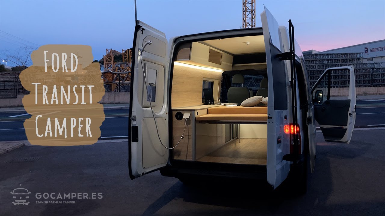 🟡Ford TRANSIT CAMPER completa👑 | VAN TOUR |