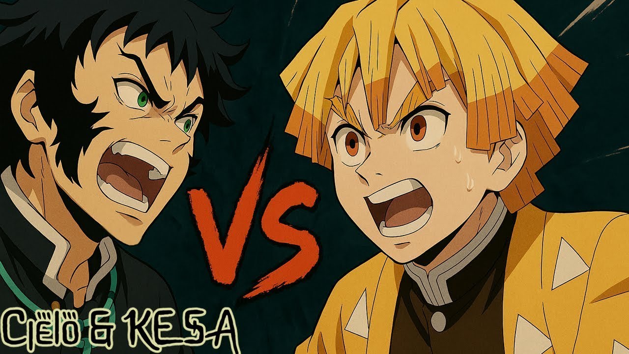 Zenitsu vs Kaigaku | NO ERES MI SUPERIOR! (Kimetsu no yaiba) Cielo & KESA