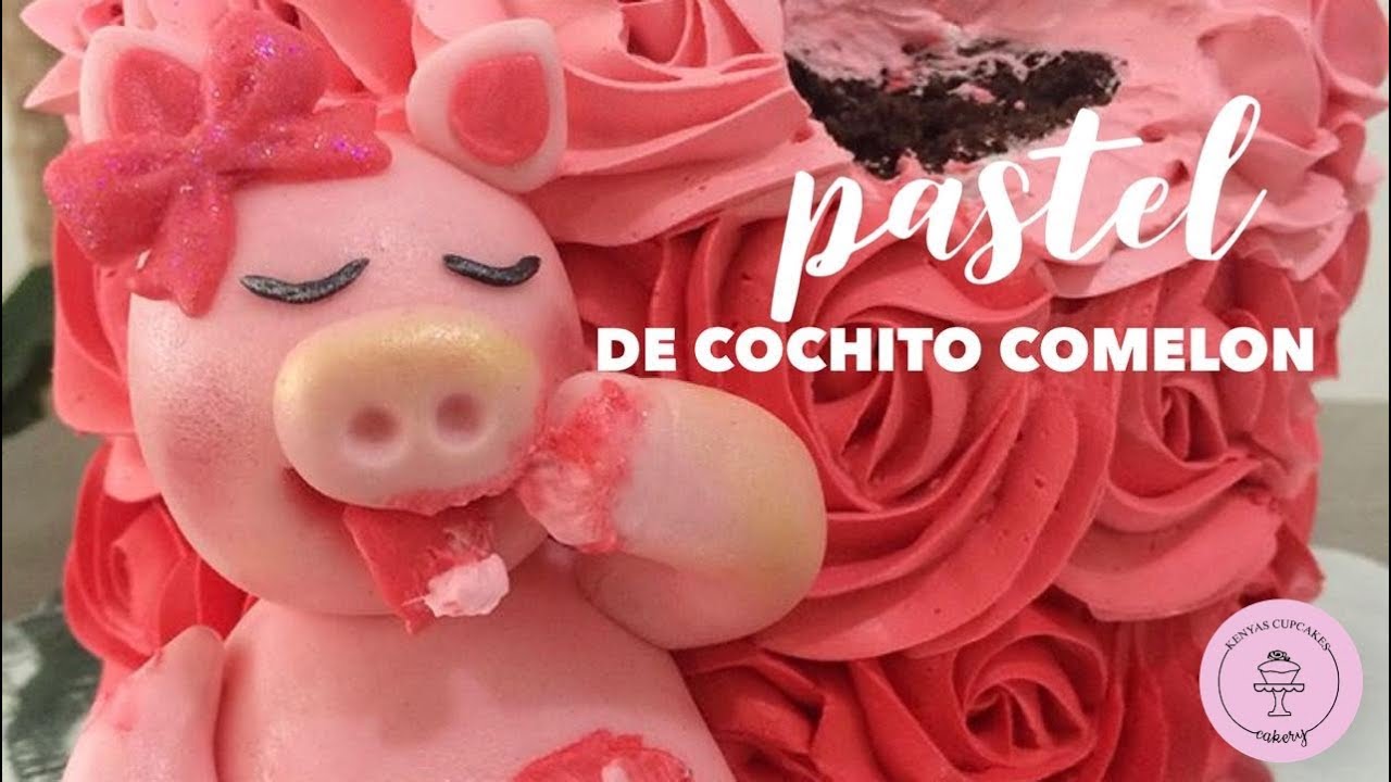 APRENDE A MODELAR UN COCHI EN FONDANT 🐷 |KENYAS CUPCAKES