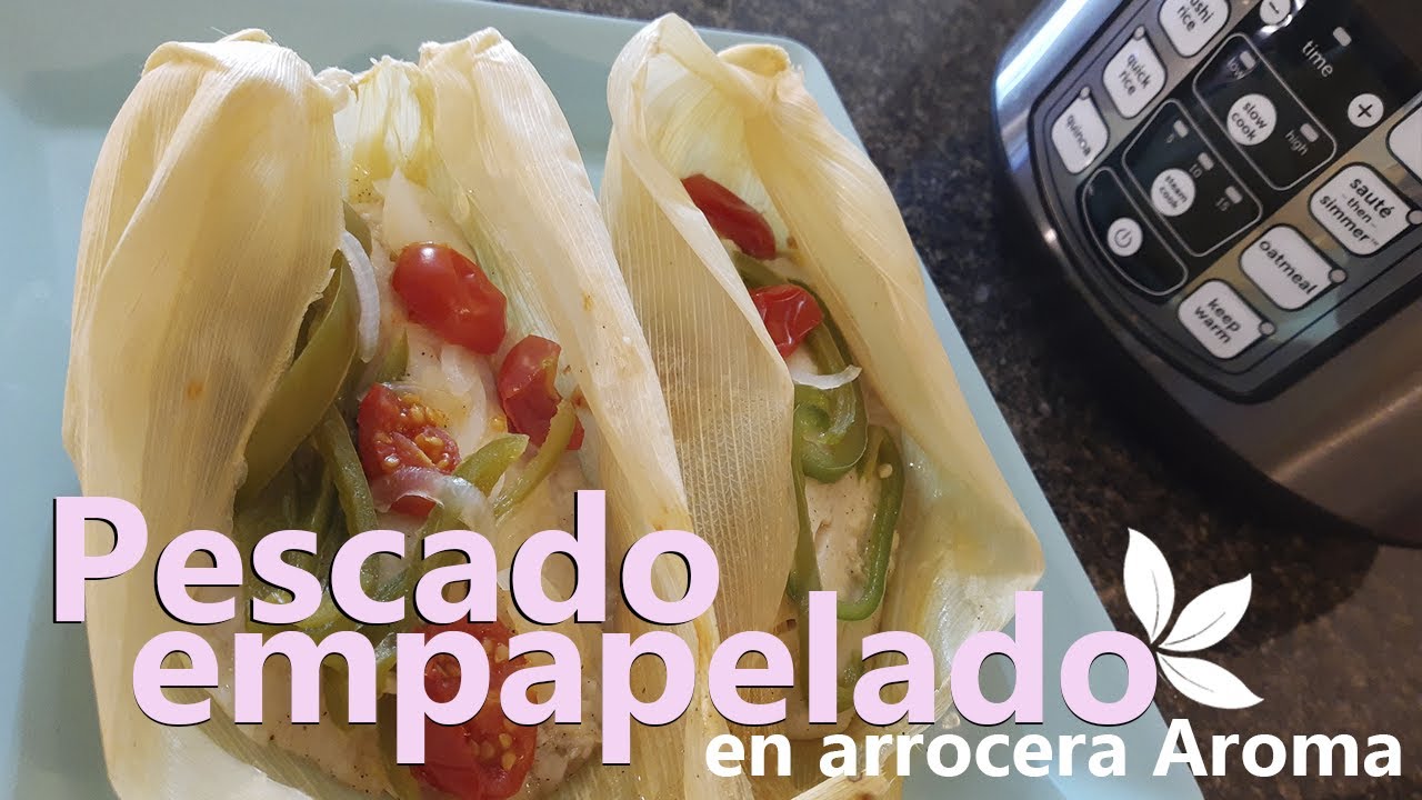 Como cocinar pescado empapelado | En arrocera eléctrica