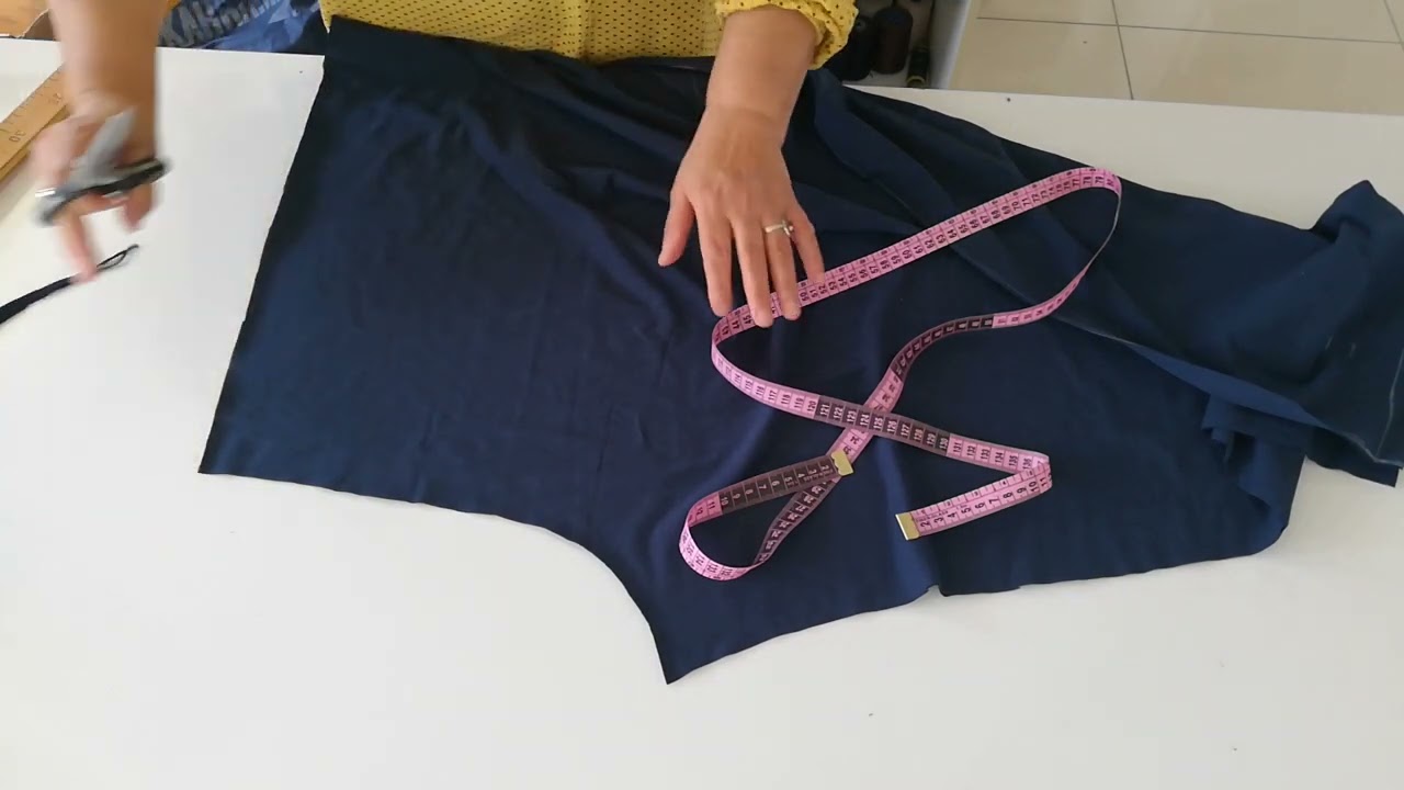 PRATİK YANLARI DİKİŞSİZ PİJAMA KESİMİ DİKİMİ