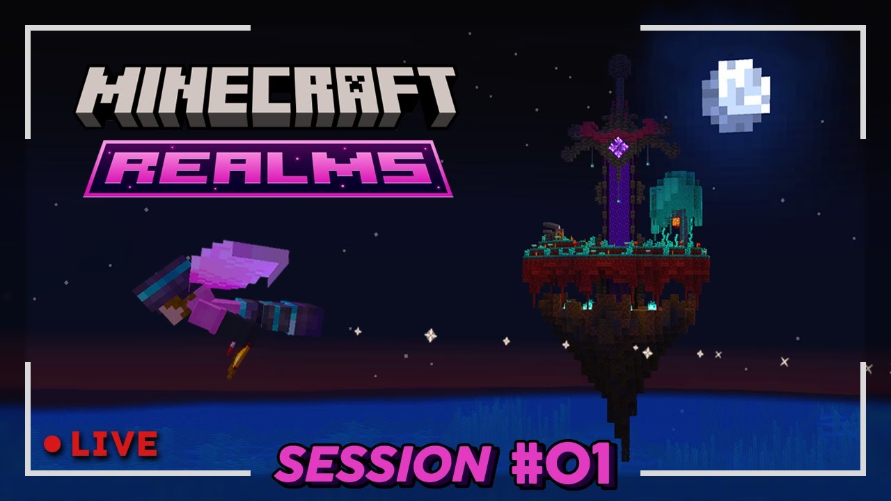 Let's Build an Ice Island! - Realms Session #01