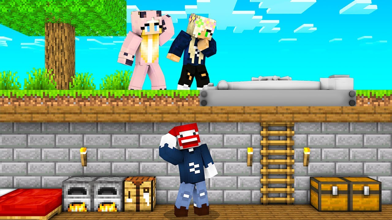 MEIN NEUER GEHEIMGANG wird FAST ENTDECKT! - Minecraft Freunde