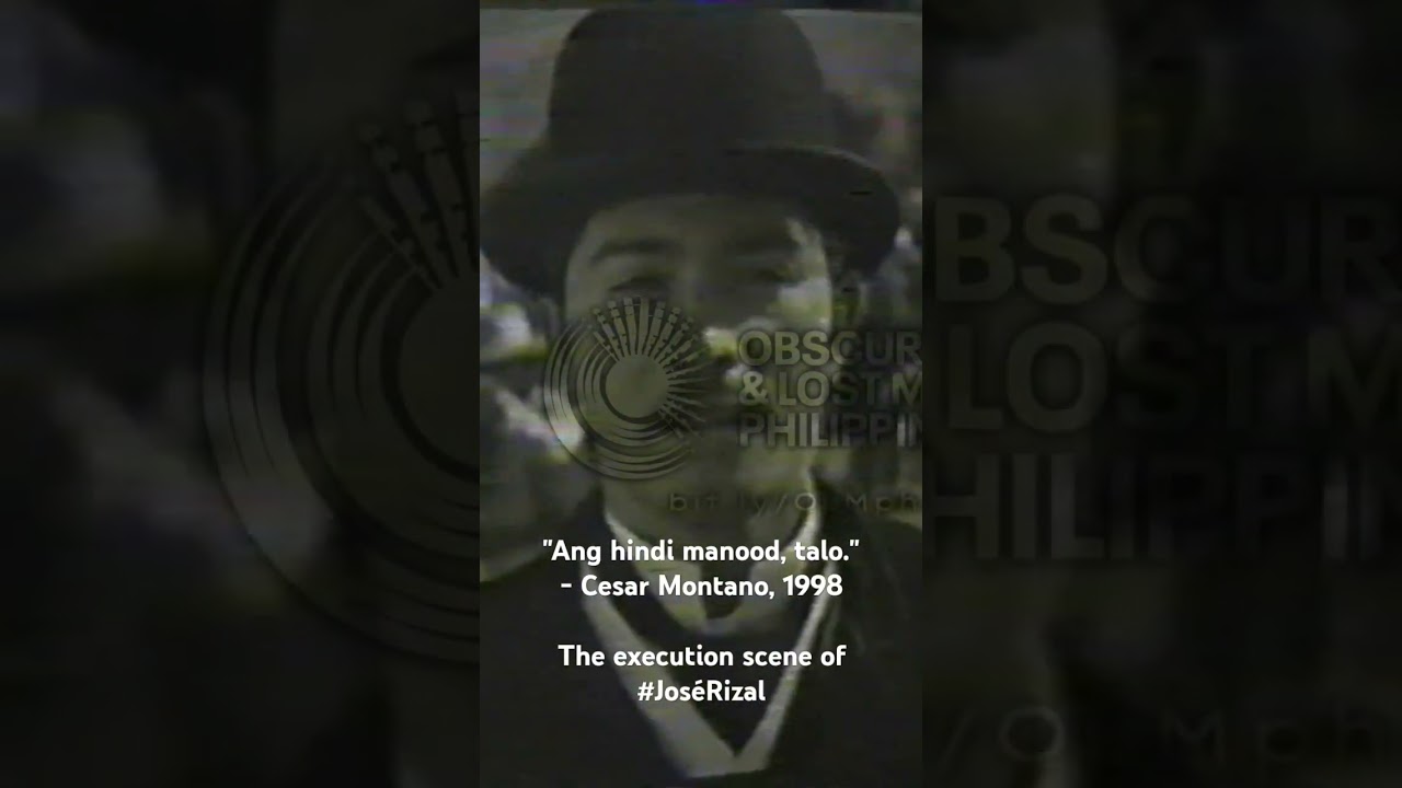 Consummatum Est - Jos&eacute; Rizal (1998) behind the scenes EXCLUSIVE FOOTAGE #Jos&eacute;Rizal @GMAPictures