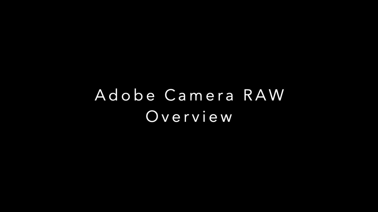 Adobe Camera RAW