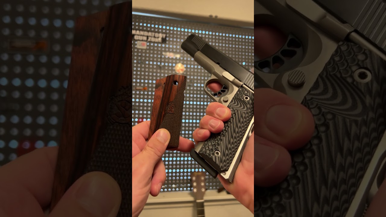 Рукоятки LOK - рукоятки G10 на Springfield Ronin 1911
