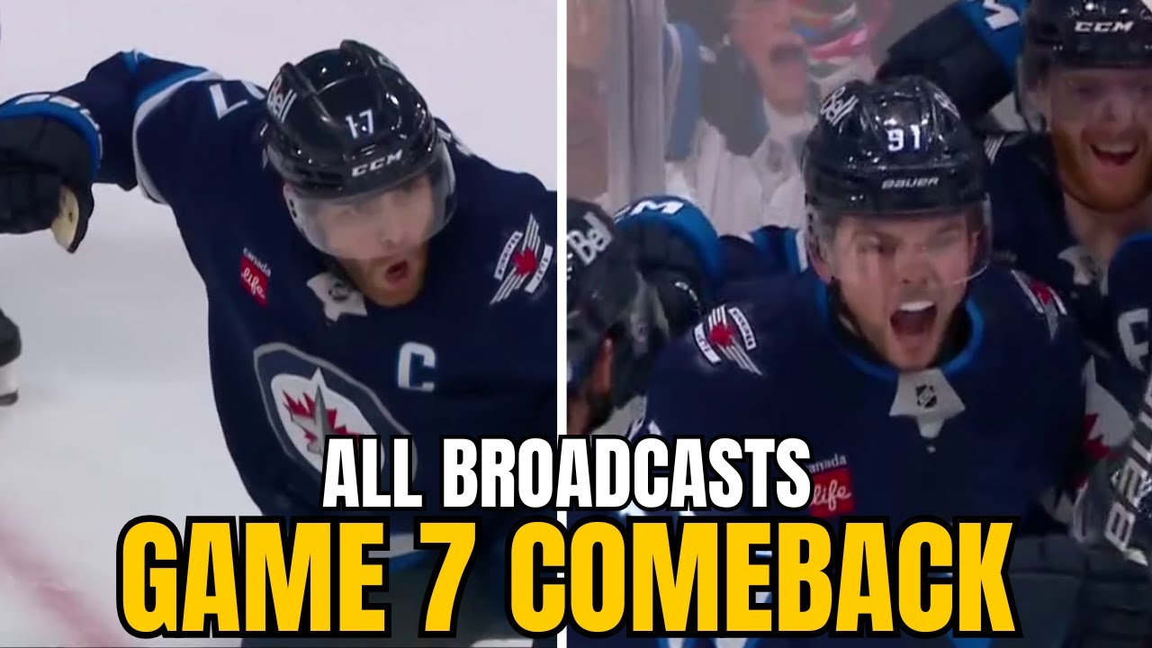 Winnipeg Jets EPIC Game 7 Comeback: All Broadcast Feeds