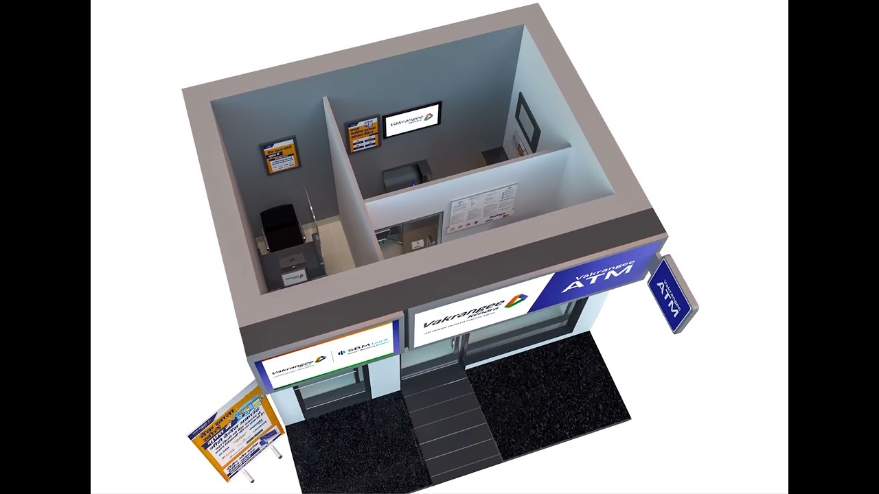 Vakrangee Kendra with ATM Look and Feel Video