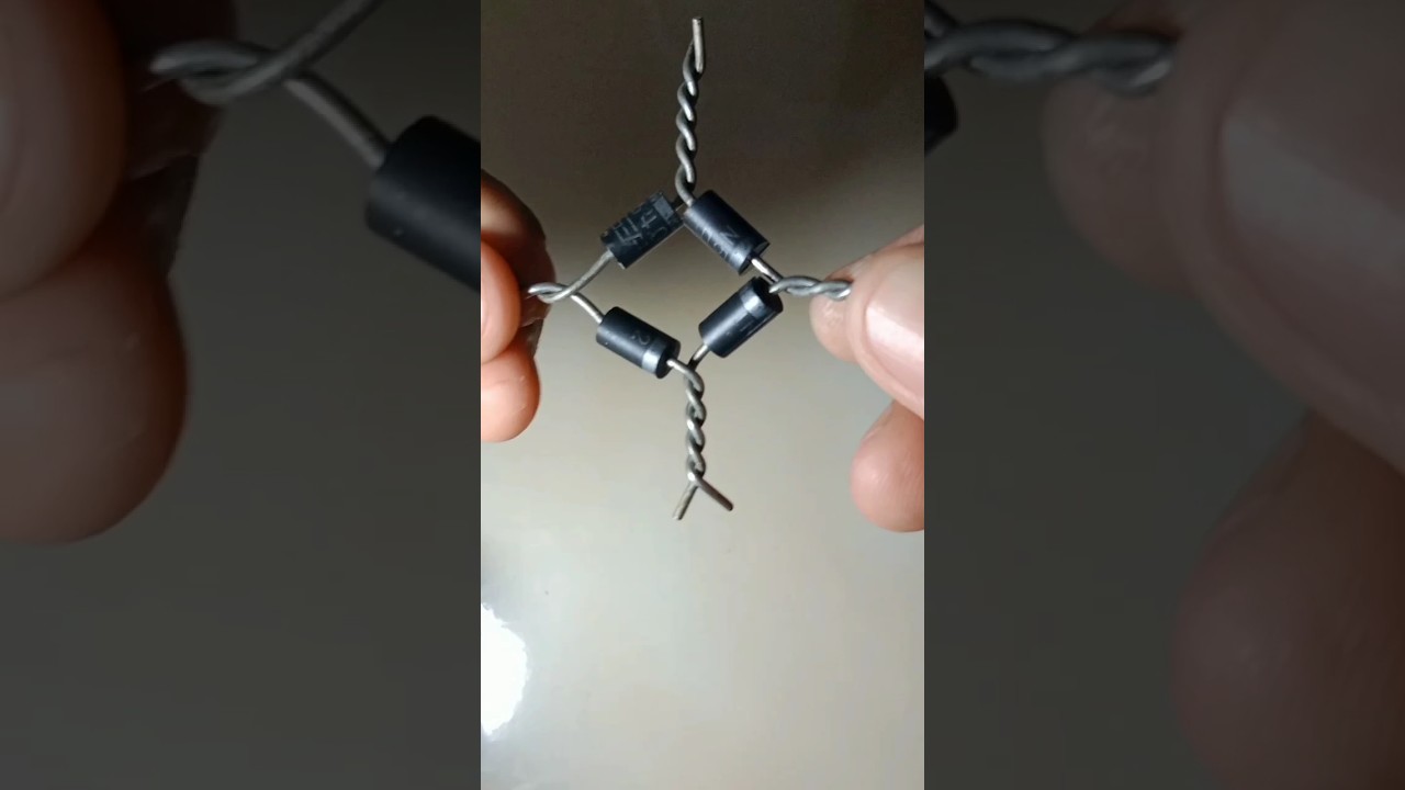 Membuat adaptor sederhana ||Untuk pemula. #tutorial #dioda #adaptor