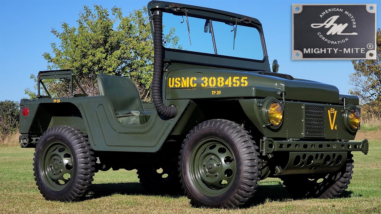 AMC Mighty-Mite 1961 года — автомобиль, опередивший свое время