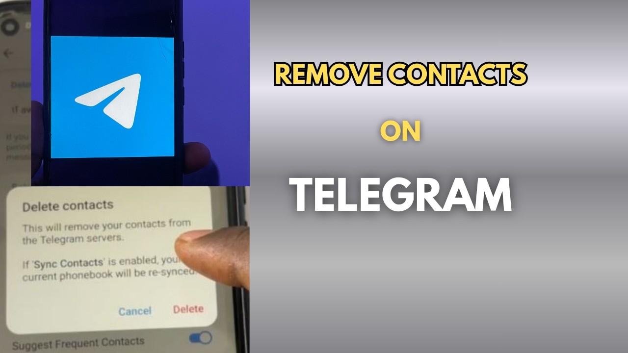 Как удалить контакты из списка контактов в вашем аккаунте Telegram &mdash; быстрое и простое руководство.