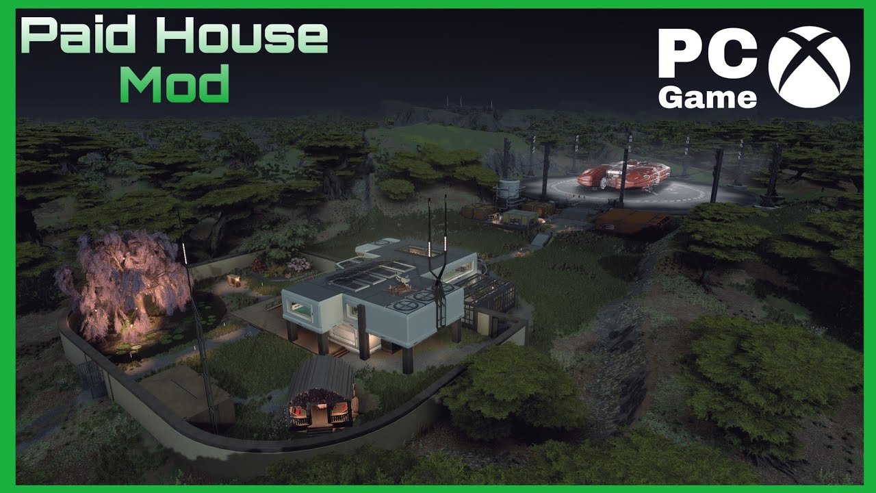 Starfield Secluded Mansion On Jemison Paid Mod Is It Worth It (XBOX/PC)
