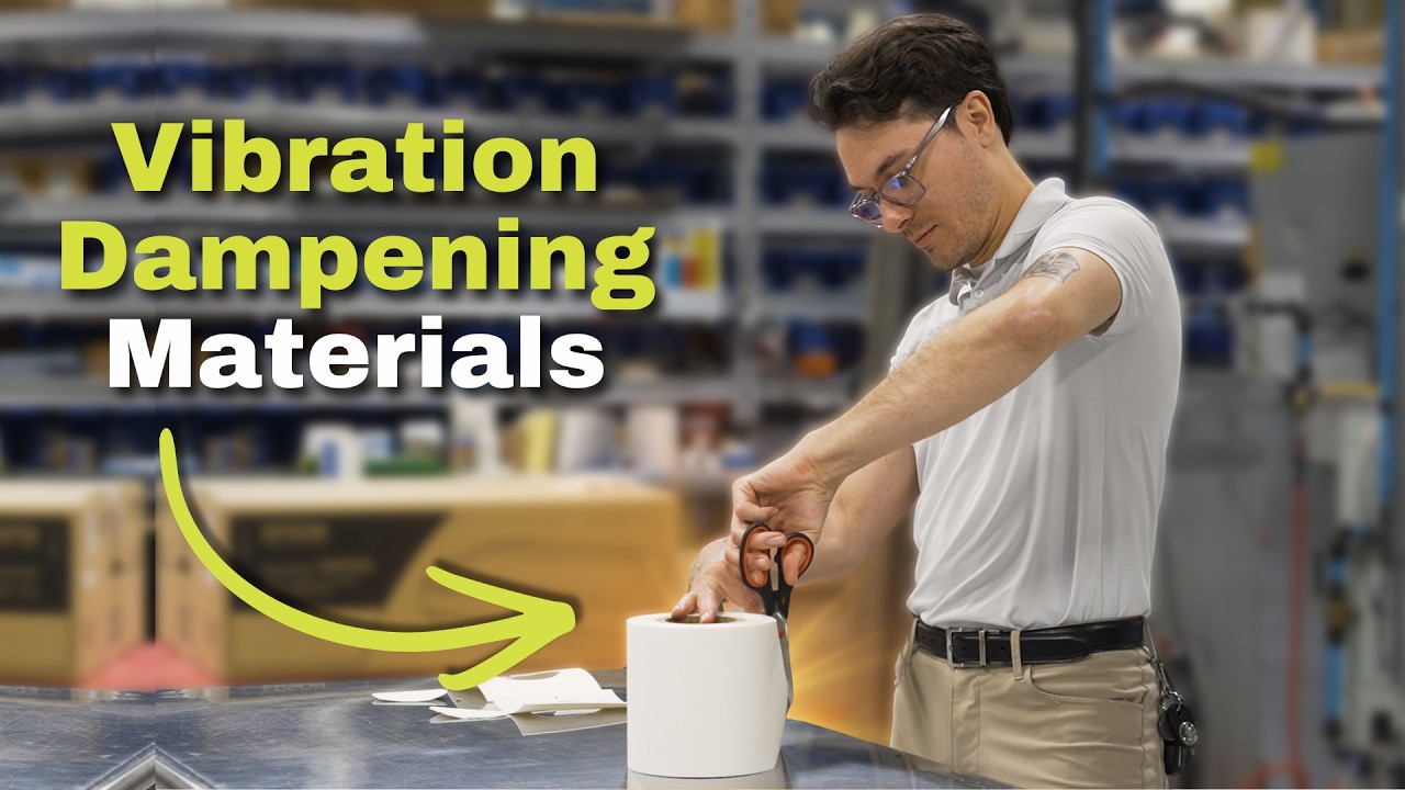The Best Materials To Use For Vibration Damping!