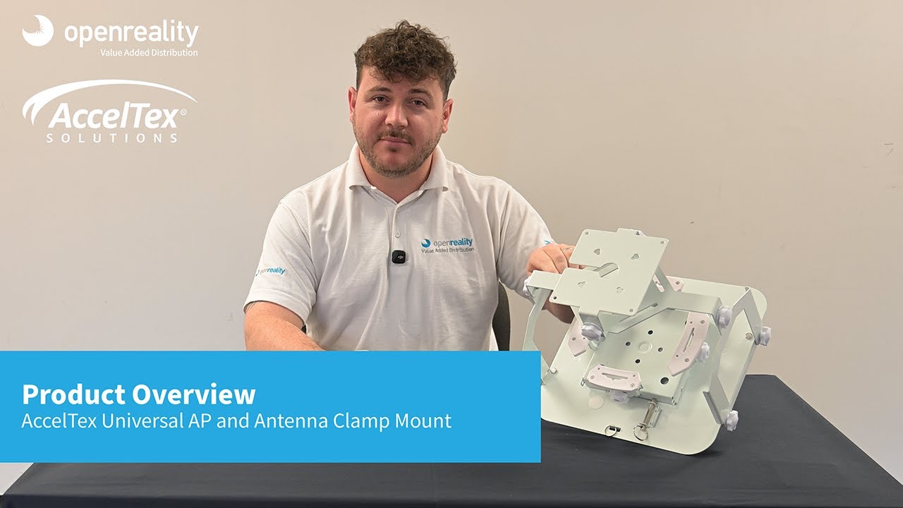 AccelTex Universal AP and Antenna Clamp Mount