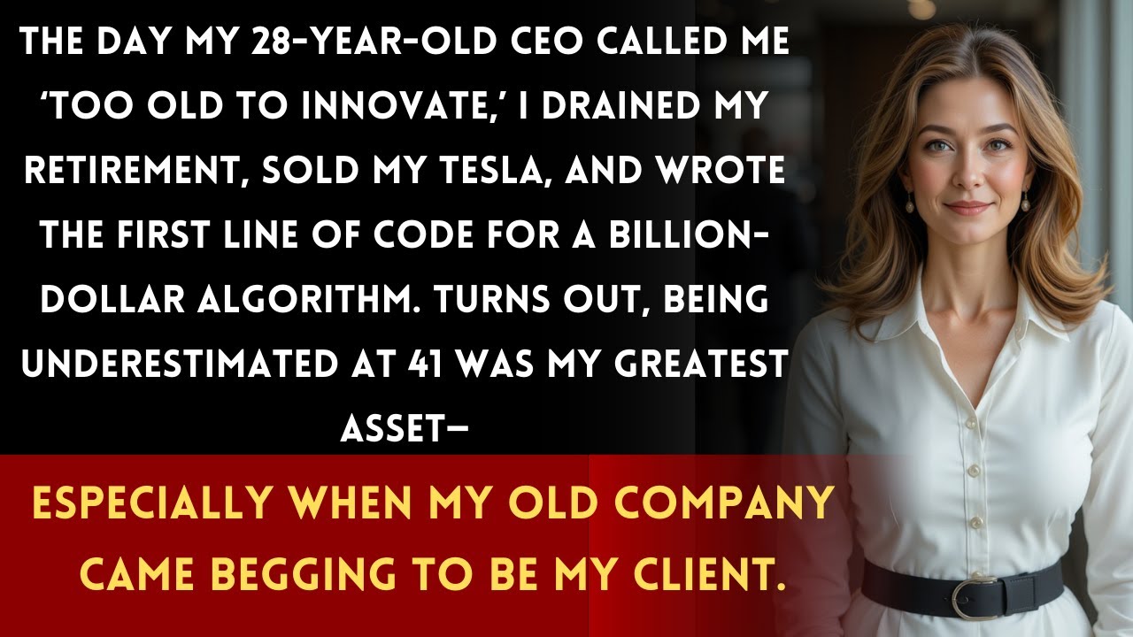 CEO Said I Was ‘Too Old to Innovate’—Now They’re Begging to Be My Client
