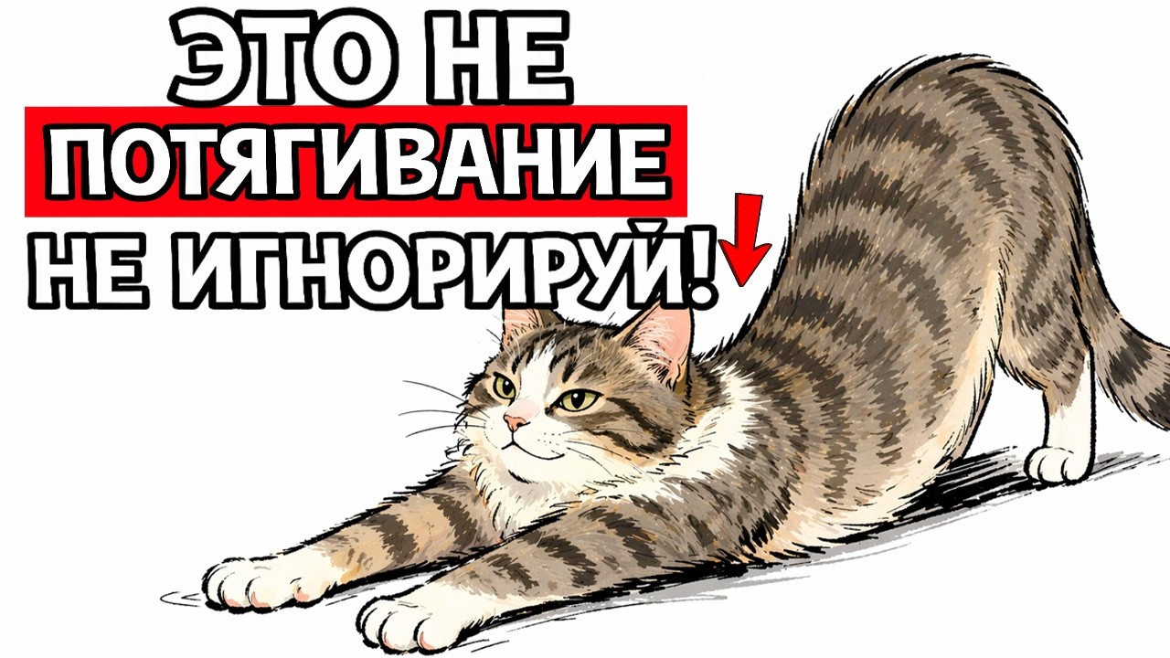 Реальная Причина, Почему Кошки ПОТЯГИВАЮТСЯ При Виде Вас (шокирует)