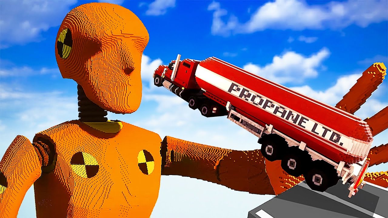 Краш-тест автомобилей против манекена | Разборка