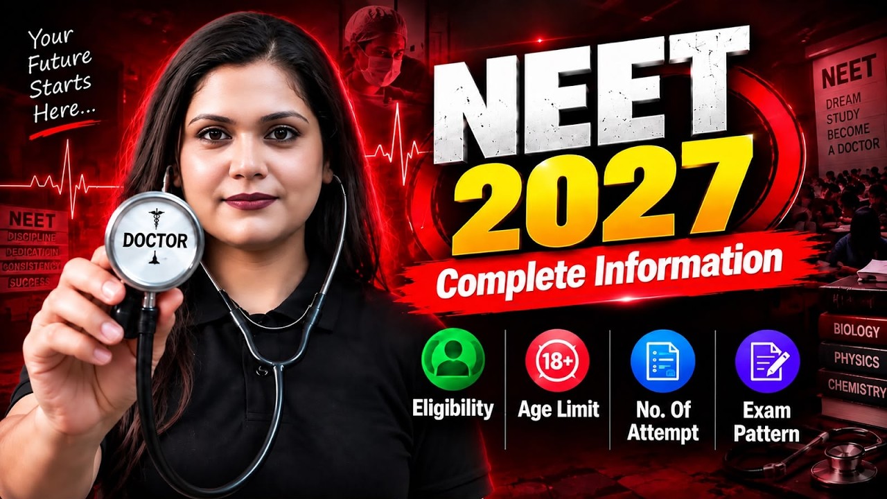 NEET 2027 Big Changes? CBT Mode, New NCERT, Age Limit & Paper Difficulty Reality Exposed!