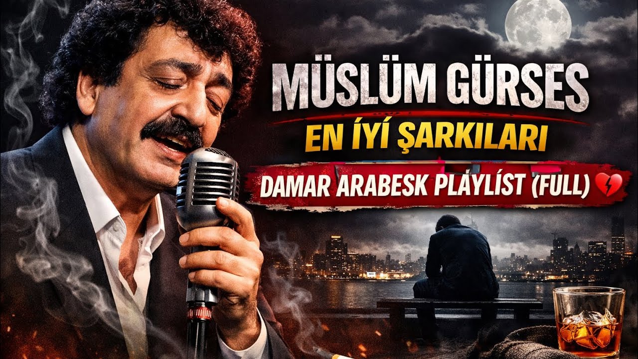 M&uuml;sl&uuml;m G&uuml;rses Unutulmayan En İyi Şarkıları | Arabesk Playlist (FULL)