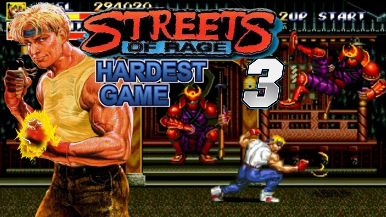 ✅Streets of Rage 3 [segagenesis] (USA) Axel | Mania Difficulty - sor2 - mega drive - No OpenBOR game