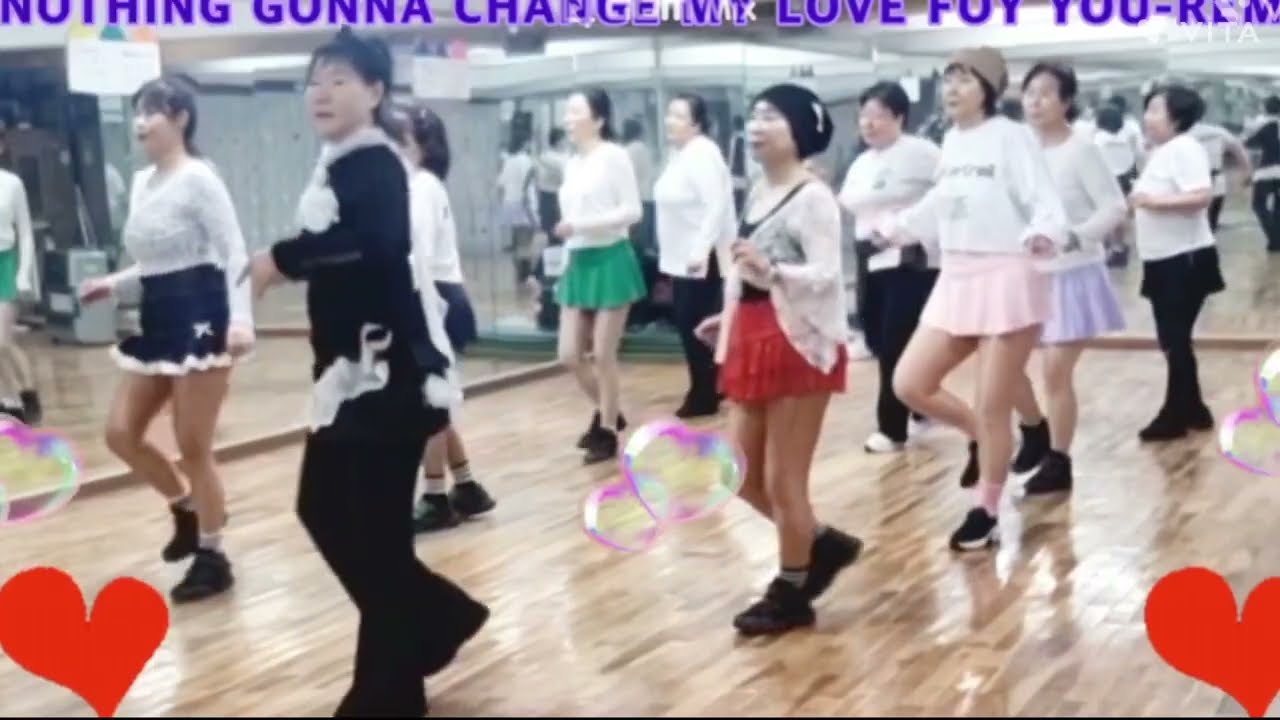 Nothing Gonna Change My Love for You - Remix - Line Dance (Demo) | Beginner | Yuliana Chang