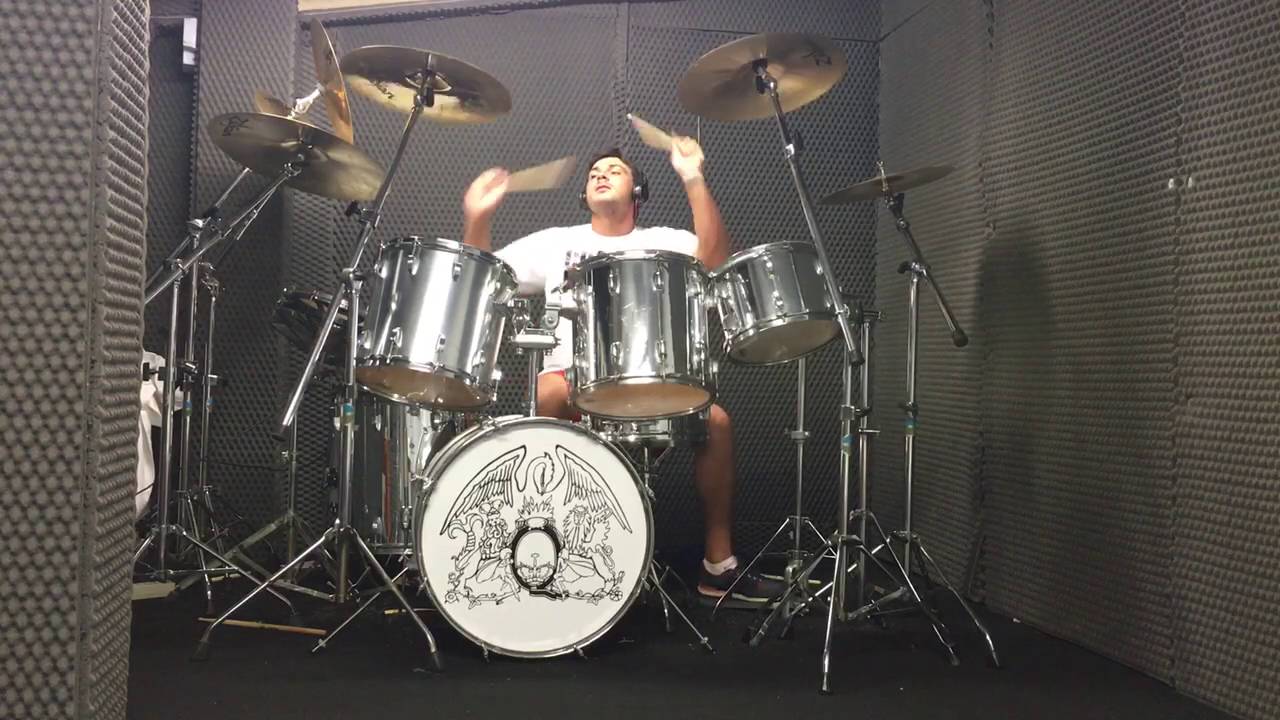 Queen Somebody To Love live Montreal drum cover