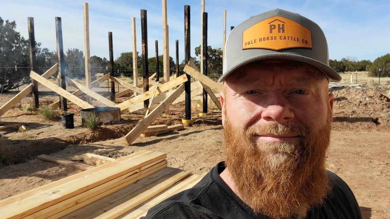 Simple Timber Frame Cabin Build