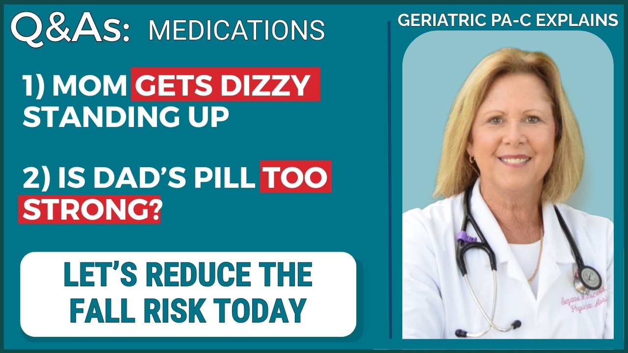 [Q&A] Why Is My Parent Wobbly After Meds—and What Do I Do First?