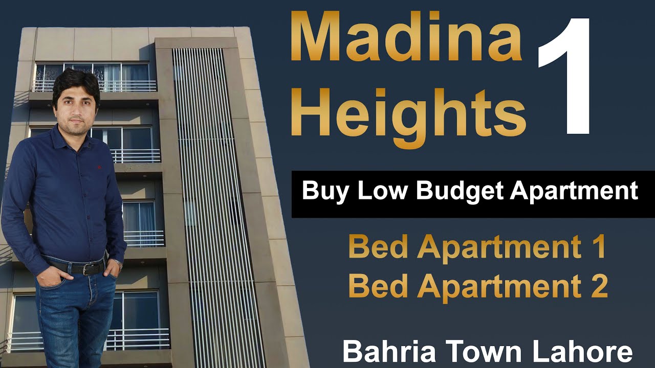Madina Heights 1 | Buy Low Budget Apartments in Bahria Town Lahore | Limited Inventory Available